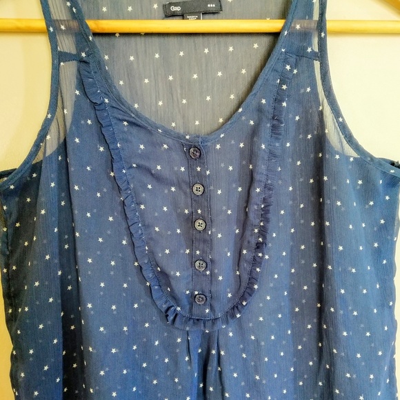 Gap Factory Ruffle Front Tank - Picture 4 of 4